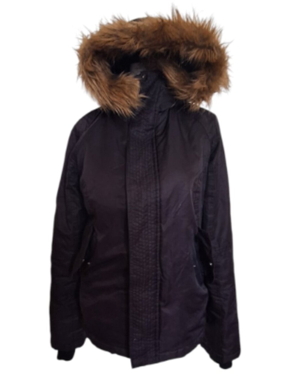 STREETWEAR SOCIETY SWS LIGHT JACKET WITH REMOVABLE FAUX FUR TRIM